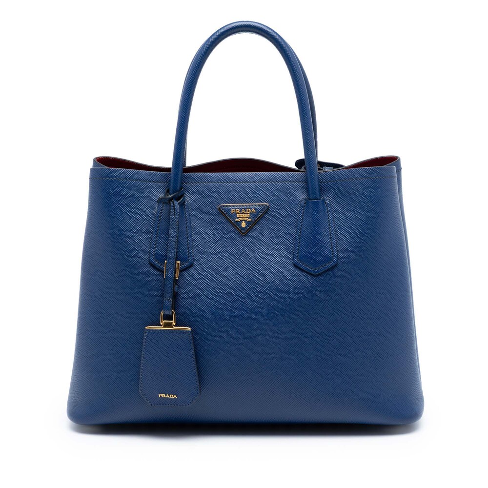 Prada Cuir Double Tote Saffiano Leather #256328P13B